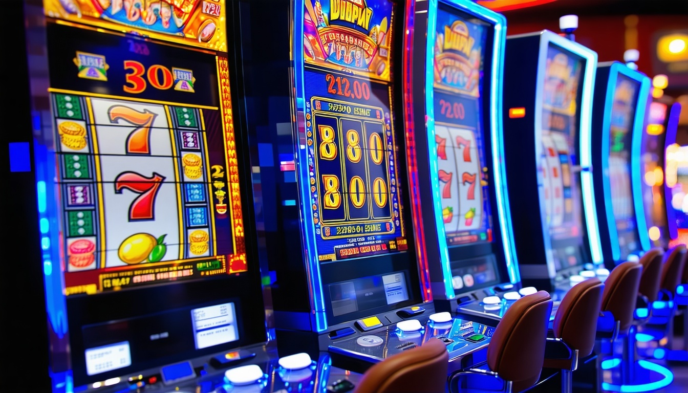 Online slot machines and jackpots